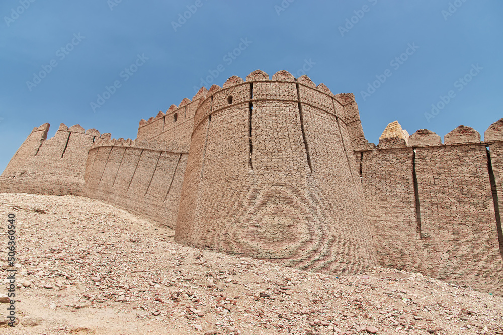 Wall mural Kot Diji Fort, Fortress Ahmadabad in Khairpur District, Pakistan