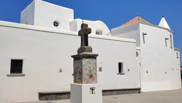 Forio - Panoramica dalla terrazza della Chiesa del Soccorso