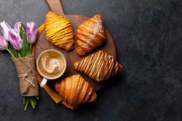 Various croissants