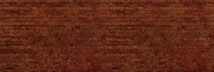 rustic painted red brick wall background