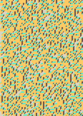 Implementation of Edward Zajec’s “Il Cubo” from 1971. Essentially a Truchet tile set of 8 tiles and rules for placement art illustration