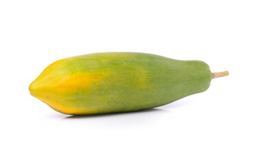 Payaya isolated on white background