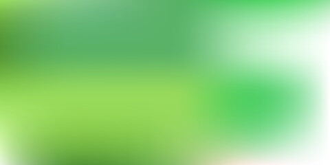 Green Wallpaper, Background, Flyer or Cover Design for Your Business with Abstract Blurred Texture - Applicable As a Base for Presentations, Placards, Posters, Brochures - Creative Vector Template