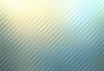 Metal grid blue yellow holographic textured background.