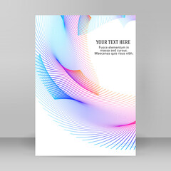 Business templates for multipurpose presentation. Easy editable vector EPS 10 layout. design brochure A4 format advertising, for new product newsletters, technology graphics, report firm, event party