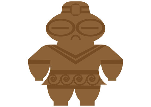 土偶（土の人形のイメージ）