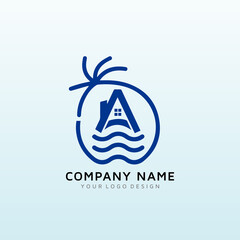 sophisticated design for our student apartments logo