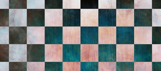 wood texture background, natural wood texture, old wooden background in the form of a chessboard