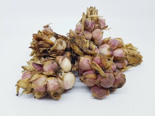 cardamom on a white background. very much needed in the world of health. cardamom or spices sought after by the western world