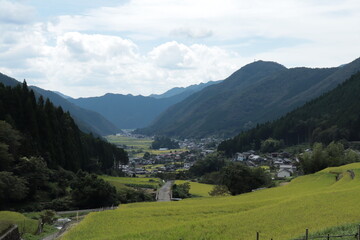 Fototapeta na wymiar 中山間地域の風景