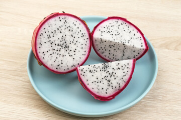 Organic and fresh dragon fruit ( buah naga putih ). Tropical Fruits. 
