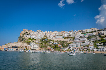 Peschici is a town and comune in the province of Foggia in the Apulia region of southeast Italy