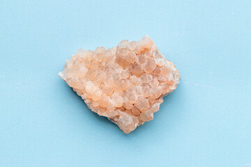 Obraz na płótnie Canvas Closeup of gemstone - natural crystal stone mineral