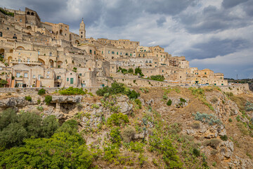 Matera is a city in the region of Basilicata, in Southern Italy.