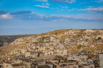 Matera is a city in the region of Basilicata, in Southern Italy.