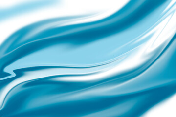 Abstract blue background. The texture of the flowing liquid. Fresh paint effect. Imitation of marble and stone. Modern futuristic backdrop. Textiles and wallpapers. Presentations