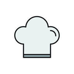 chef hat vector for website symbol icon presentation