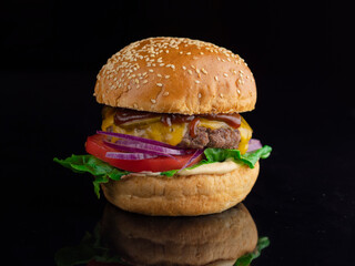 beef burger