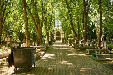 cmentarz ,Lublin, ulica Lipowa 