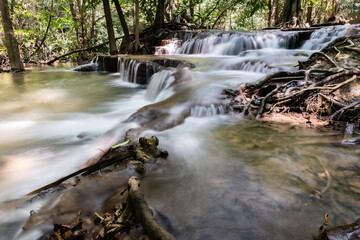 Huai Mae Khamin Waterfall (Famous place in Thailand)