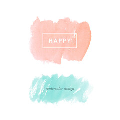 Beautiful watercolor backgrounds for design