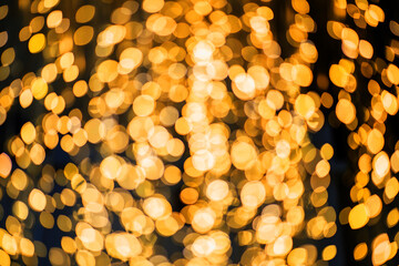 Abstract Bright Lights Bokeh Effect Background.