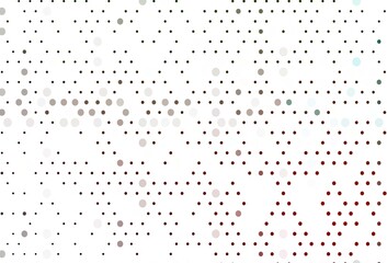 Light Green, Red vector layout with circle shapes.