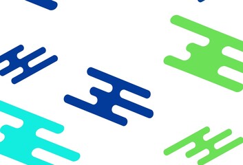 Light Blue, Yellow vector texture with colorful lines.