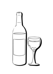 illustration of coupe glass  best graphics design in vector art
