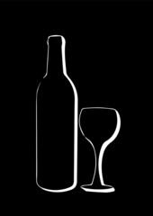 illustration of coupe glass  best graphics design in vector art
