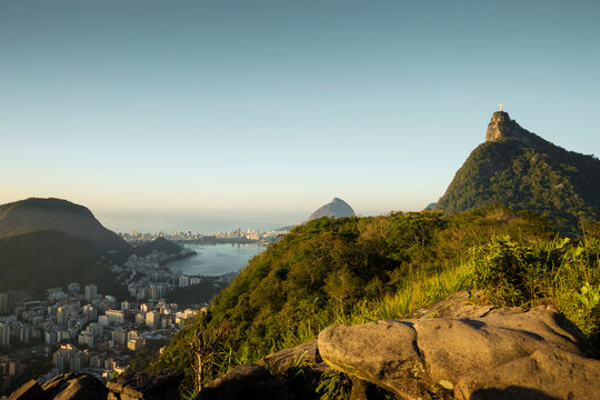 Skyline of Rio de Janeiro city, Brazil