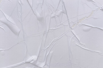 Blank white paper is crumpled texture background. Crumpled paper texture backgrounds for various purposes