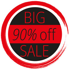 Big Sale sticker. vector illustrations for online shopping, product promotions, website, mobile website badges, ads