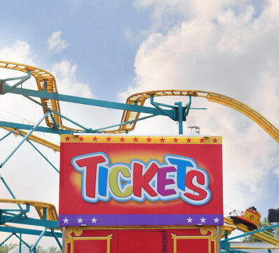 Carnival Fair Ticket Booth