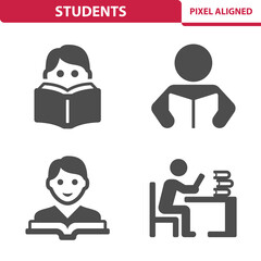 Students Icons