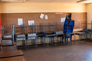 African classroom