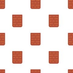 Vector flat hand drawn seamless pattern