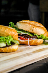 Lanche de carne