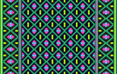 Colorful seamless ikat Persian Carpet. Ethnic texture abstract ornament. Mexican Traditional Carpet Fabric Texture. Arabic,turkish carpet ornament. African textures and traditional motifs, vintage.
