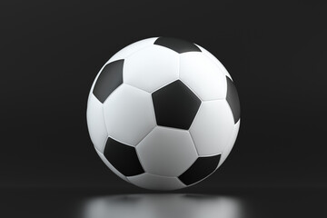 3d rendering ball sports concept