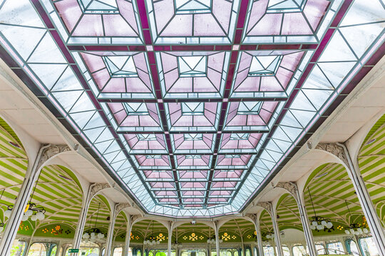  Exteriors Decors Of The Thermal Baths In Vichy, France