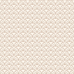 Vintage Art Deco Seamless Pattern. Geometric decorative texture.