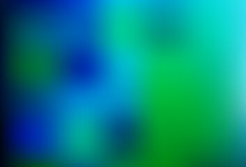 Light Blue, Green vector blur pattern.