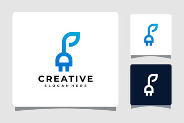 Shield Leaf Logo Template Design Inspiration