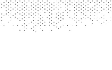Light Silver, Gray vector cover with spots.