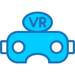 Obraz premium Virtual Reality Glasses Icon 