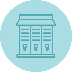 Lockers Icon 