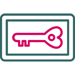 Key Card Icon 