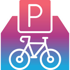 Bike Parking Icon 