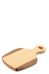 Handmade wooden cutting board made of walnut and beech